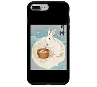 Moon Rabbit Mochi Maker Celestial Mid-Autumn Festival Art Case for iPhone 7 Plus/8 Plus