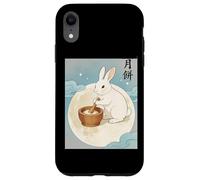 Moon Rabbit Mochi Maker Celestial Mid-Autumn Festival Art Case for iPhone XR