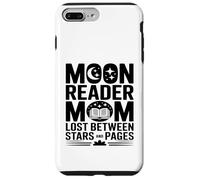 Moon Reader Book Mom Lost Between Stars And Pages Case for iPhone 7 Plus/8 Plus