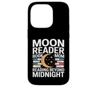 Moon Reader Book Mom Reading Beyond Midnight Case for iPhone 14 Pro