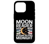 Moon Reader Book Mom Reading Beyond Midnight Case for iPhone 16 Pro