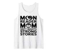 Moon Reader Book Mom Soft Nights Strong Stories Tank Top