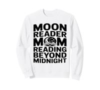 Moon Reader Mom Reading Beyond Midnight Sweatshirt