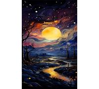 Moon River 2000 Piece Jigsaw Puzzles for Adults, Challenging and Brainteasing, Difficult Puzzles, Puzzle 2000 Pieces