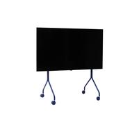 Pedestal Moon Rollin' Tall TV Stand Ultra Marine