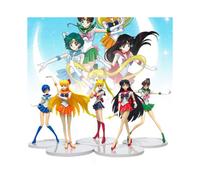 Moon Sailor 5pcs Role Pvc Toy Model Desktop Decoration Gift Christmas Children