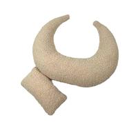 Moon Shaped Pillow Props Soft and Comfortable Newborns Photography Head Cushion Posing Pillow for Studio