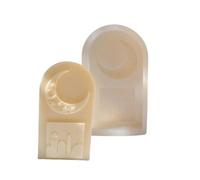Moon Shaped Silicone Molds for Home Decoration Arched Door Shaped Silicone for Epoxy Resin Cake Decorating