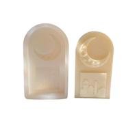 Moon Shaped Silicone Molds for Home Decoration Arched Door Shaped Silicone Molds for Epoxy Resin Cake Decorating