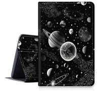 Moon Space Case for 11" Lenovo Tab P11 /P11 Plus /P11 5G (TB-J606F /J616F /J607Z) Tablet, PU Leather Folding Stand Smart Cover with Multi-Viewing Angles Auto Sleep & Wake