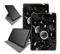 Moon Space Case for iPad 10.2 inch iPad 9th Gen 2021/ iPad 8th Gen 2020/ iPad 7th Gen 2019, 360 Degree Rotating Folding Stand Multiple Viewing Angles Case with Auto Sleep/Wake