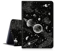 Moon Space Case for Samsung Galaxy Tab A7 Lite 8.7 inch 2021 Model (SM-T220/T225/T227), PU Leather Cover with Multi- Viewing Angles Folding Stand for Galaxy Tab A7 2020