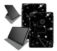 Moon Space Nebula Case for Samsung Galaxy Tab A7 Lite 8.7 inch 2021 Release (Model: SM-T220/T225/T227), 360 Degree Rotating Folding Stand Multiple Viewing Angles Case with Auto Sleep/Wake