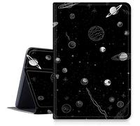 Moon Space Nebula Case for Samsung Galaxy Tab S6 Lite 10.4" 2024/2022/2020 (SM-P620/P610/P613/P615), Shockproof PU Leather Folding Stand Case with Auto Sleep/Wake for Galaxy Tab S6 Lite