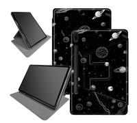 Moon Space Nebula Case for Samsung Galaxy Tab S7 (2020) / S8 Tablet (2022) 11 Inch, 360 Degree Rotating Folding Stand Multiple Viewing Angles Case with Auto Sleep/Wake