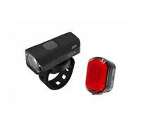 Moon Sport VELA 200lm and ORION 50lm Front and Rear Rechargeable Bike Light Set one size