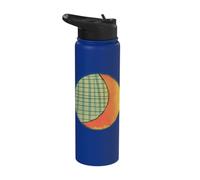 Moon Sun Equal Day and Night March Equinox Pagan Easter Stainless Steel Insulated Water Bottle