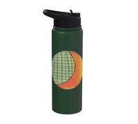 Moon Sun Equal Day and Night March Equinox Pagan Easter Stainless Steel Insulated Water Bottle