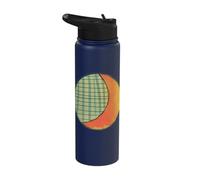 Moon Sun Equal Day and Night March Equinox Pagan Easter Stainless Steel Insulated Water Bottle