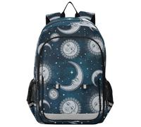 Moon Sun Stars Boho Backpack for Kids School Bag Women Men Laptop Backpack Travel Rucksack
