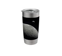Moon Surface Horizon with Earth in Distance Space View Stainless Steel Insulated Tumbler