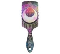 Moon Tarot anti static travel hair brush Designed wet dry brush for blow drying with Ergonomic handle cepillo para cabello