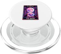 Moon Tarot Card Mystic Night Sky Cat Dog Lunar Magic PopSockets PopGrip for MagSafe