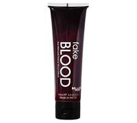 Moon Terror Halloween Fake Blood | 100ml | Premium Quality | Made in the UK & Cosmetically Certified | 100% Safe & Easy To Use | Vegan & Cruelty free