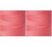 Moon Thread Coral Spun Polyester Sewing Thread - 1000M (Pack of 2)