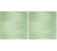 Moon Thread M0034 Pale Green Spun Polyester Sewing Thread - 1000M (Pack of 2)