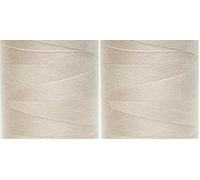 Moon Thread Stone Spun Polyester Sewing Thread - 1000M (Pack of 2)