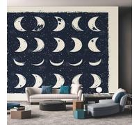 Moon Wallpaper - Celestial Wall Mural - Wall Murals for Living Room Bedroom - Photo Wallpaper & Home Decor Art - 390 x 260 cm A-2968