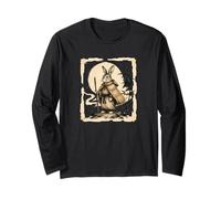 Moon Wandering Hare Long Sleeve T-Shirt