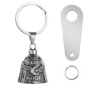 MOON WINGS MOTORCYCLE BELL WITH KEYRING & MOUNTING ACCESSORIES, STURDY AND EXQUISITE GUARDIAN B