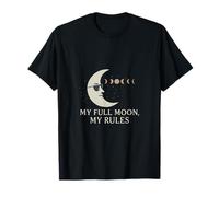 Moon Wizardry Full Moon Rules Graphic Design T-Shirt