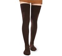 Moon Wood Women Thigh High Socks Extra Long Over The Knee Cotton Knit Socks Thick Warmer Soft Tall Long Boot Stockings Leg Warmers Brown