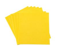 Moon3X® Multi-Purpose Pack of 6 Cleaning Cloths for Kitchen Super Absorbent Kitchen Dish Towels Rags Washing Wipes Yellow Cleaning Cloths Lint Free Cloths for Cleaning 38 x 40 cm