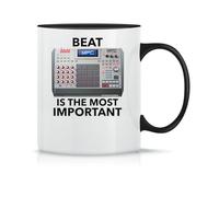 Moonai AKAI Vintage Beat is The Most Important Classic Ceramic Coffee Mug White Black Pink Magic 330ml