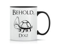 Moonai Elden Ring Elden Ring Elden Ring Behold, Dog Classic Ceramic Coffee Mug White Black Pink Magic 330 ml
