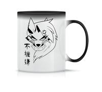 Moonai Helluva Boss Loona Classic Ceramic Coffee Mug White Black Pink Magic 330 ml