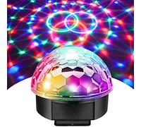 Moonbeam Multi Colour LED Disco Ball Party Light (Single)