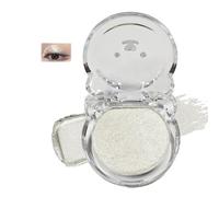 Moonbeam Veil Glitter Eyeshadow - Highlighter Makeup with Shimmer and Shine for Eye Shadow Pallets for Women, Ultra Sparkle Silver White High Shine Look, Highly Pigmented (01#Moonbeam Veil)