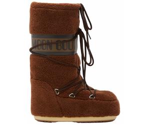 Moonboot - Après-ski boots - Moon Boot Icon Fleece Brown - Size 12,5C-1,5 UK Brown 12.5C-1.5 UK