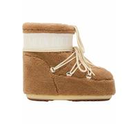 Moonboot - Après-ski boots - Moon Boot Icon Low Fleece Camel - Size 33-35 - Brown Brown 33-35
