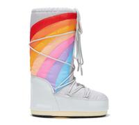 Moonboot - Après-ski boots - Moon Boot Icon Rainbow Glacier/Blue Red for Women - Size 39-41 - White White 39-41