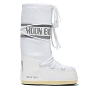 Moonboot - Snow Boots - Moon Boot Nylon White/Silver for Women - Size 27-30 White 27-30