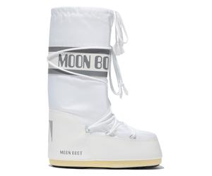 Moonboot - Women's après-ski boots - Moon Boot Nylon White/Silver for Women - Size 9C-11,5C UK White 9C-11.5C UK