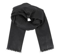 moonbow Wedding Star Shiny 10% Polyester 90% Black Viscose - Large Women's Scarf Silver Threads Chic and Casual - Maxi Long and Rectangular Scarf 210cm x 100cm - Original and Modern Scarf