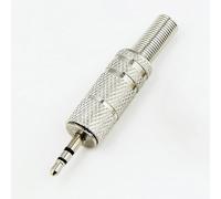 Moonbuy MOONBUY1 PCS Full-Metal 2.5mm Stereo 3-Pole Jack Plug Solder Connector for Headphone Headset