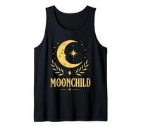 Moonchild Boho Crescent Star Mystical Hippie Witch Tank Top